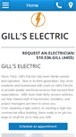 Mobile Screenshot of gillselectric.com